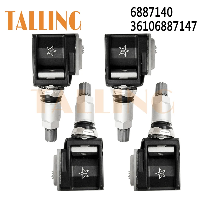 36106887147 TPMS pre 2016-2024 BMW 3 G20 330I 5 G30 G31 520 ID 530I 530D 7 G11 G12 740I 750I X3 X5 Senzor tlaku v pneumatikách 6887140