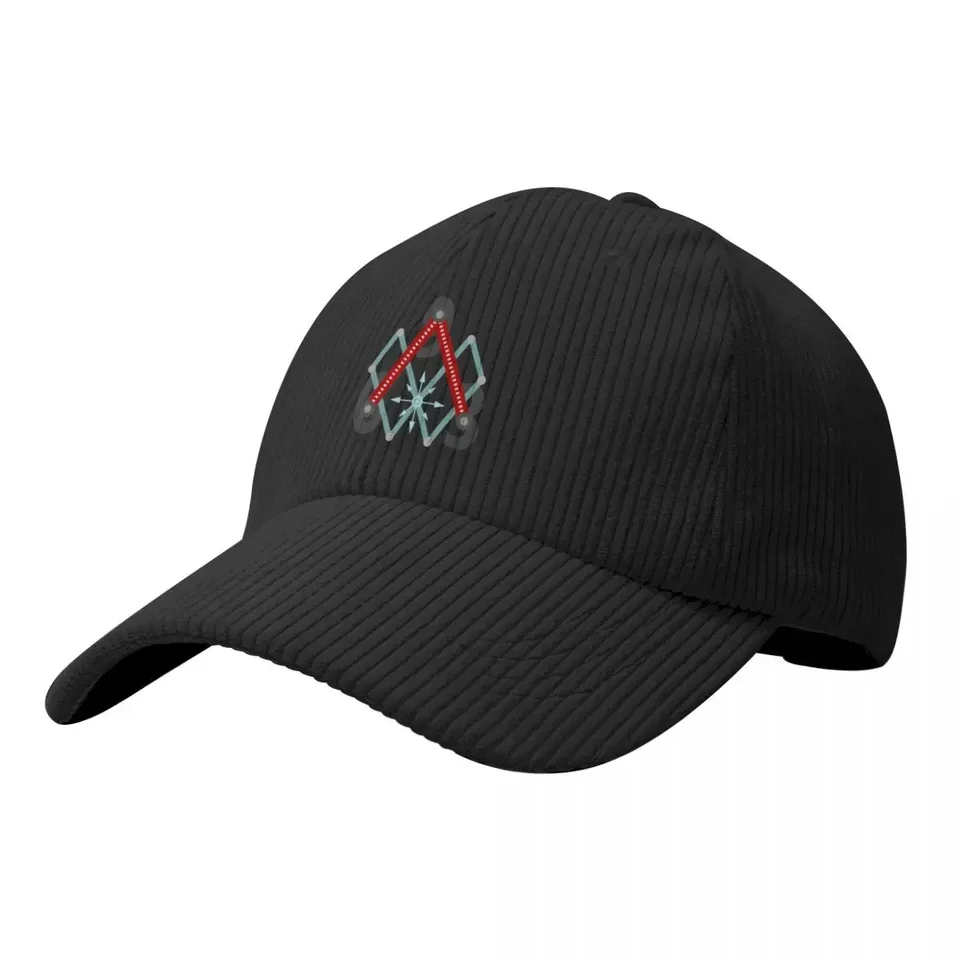 369 Kľúčové stopy Corduroy Baseball Cap Vintage Beach Outing vianočné klobúky Žena pánsky