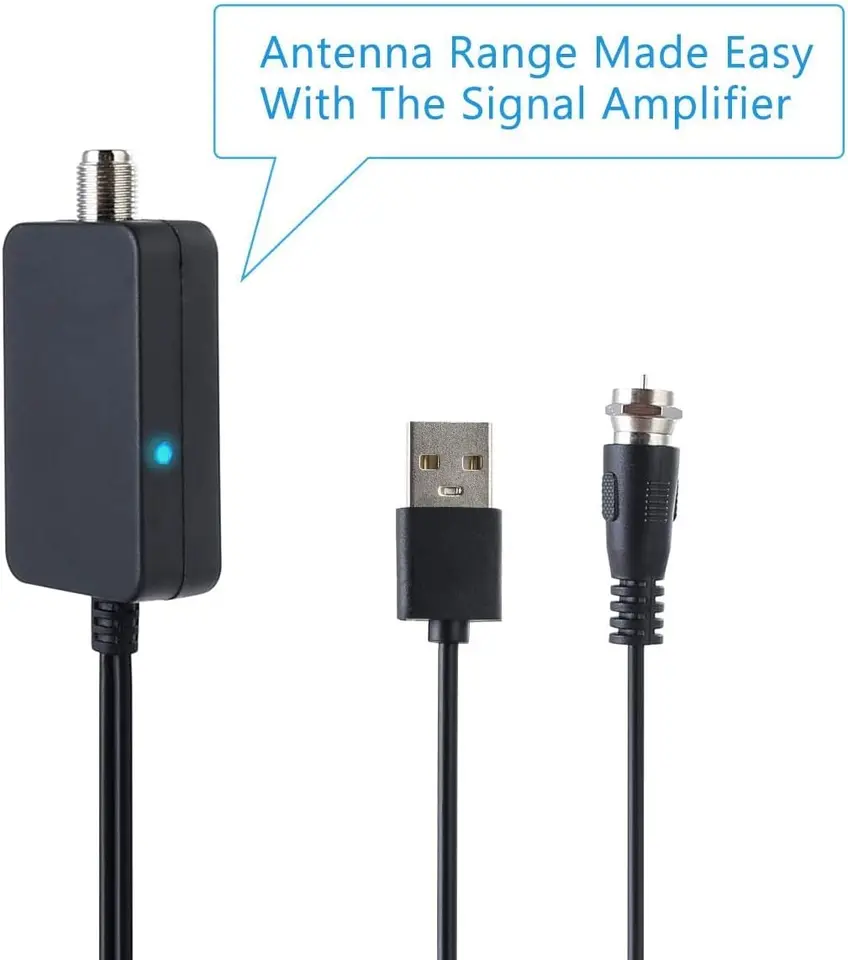 36dB signál zosilňovača antény Booster Tuner 200mile Digital Indoor HDTV anténa satelitná prijímačová televízora TV anténa pre DVB-T DVB-T2
