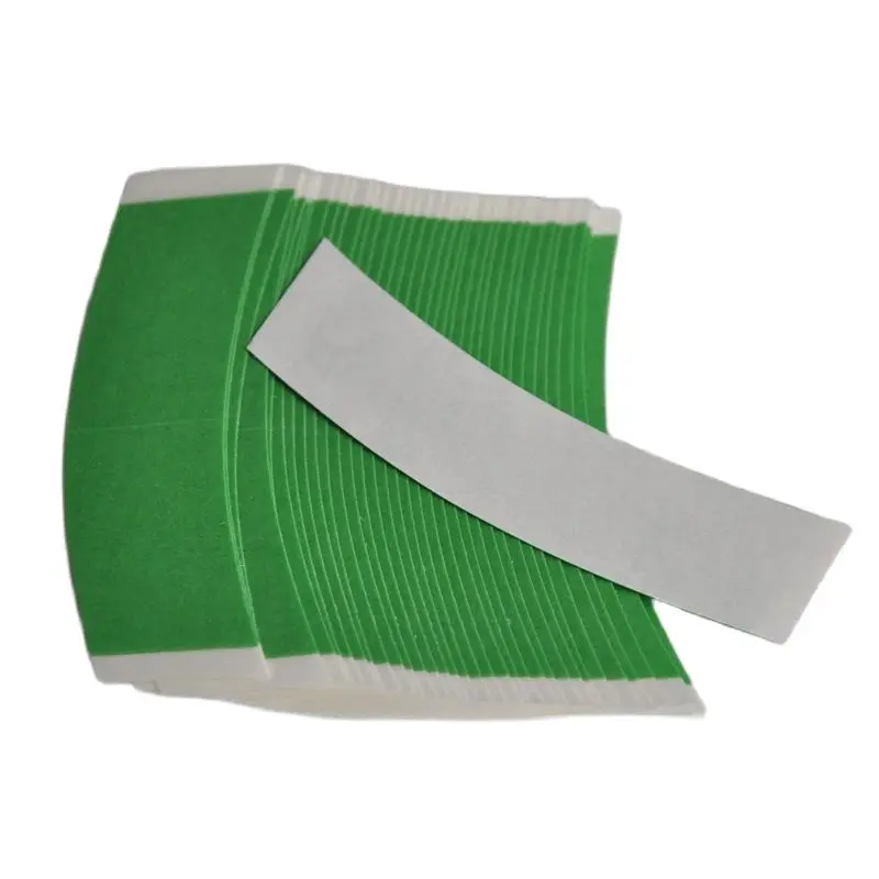 36ks/šarža Easy Green Green Wig Adhessive Tape Hair Extension Dvojitá bočná páska pre kusy vlasov/Toupee