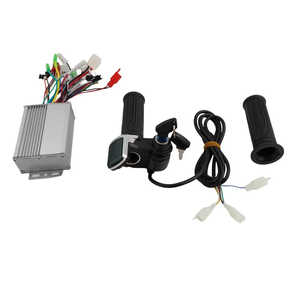 36V/48V 350W Motory Brushless Controller Plus Gomb Set s palcou klapkou pre elektrické skútre E-Bikes Accessories