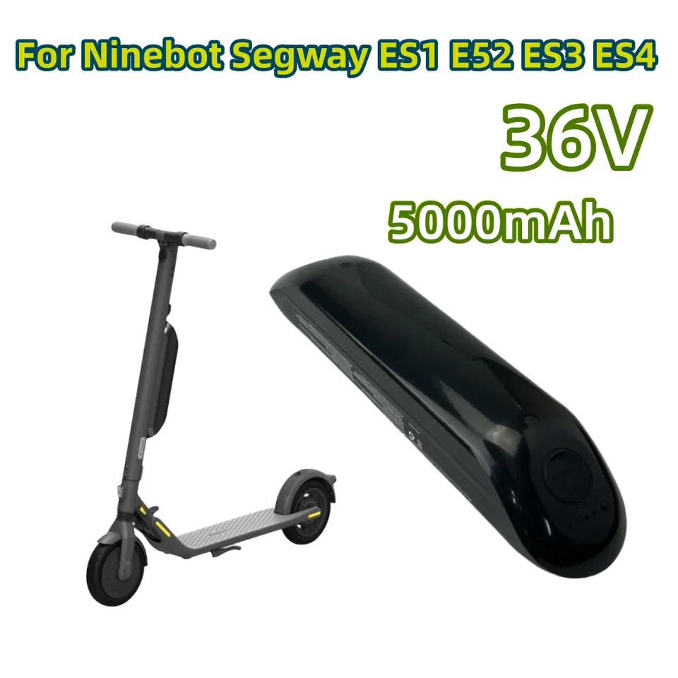 36V 5000 mAh Externá inteligentná elektrická skúter batéria je vhodná pre Ninebot Segway ES1 ES2 ES4 E22 E22D E22E