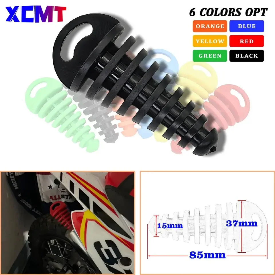 38 mm motocyklová motocyklová nečistota 4 zdvihový tlmič tlmiča výfukového plynu Potkania mlčanie zátky