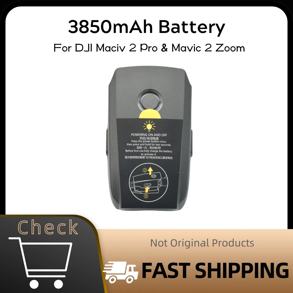 3850 MAH batéria pre DJI MAVIC 2 Pro Zoom BATTERICKÁ SPRÁVA ŽIVOTA PRE DJI MAVIC 2 PRO ZOOM MAVIC2 NEORGININÁLNE A PRÍSTUPY