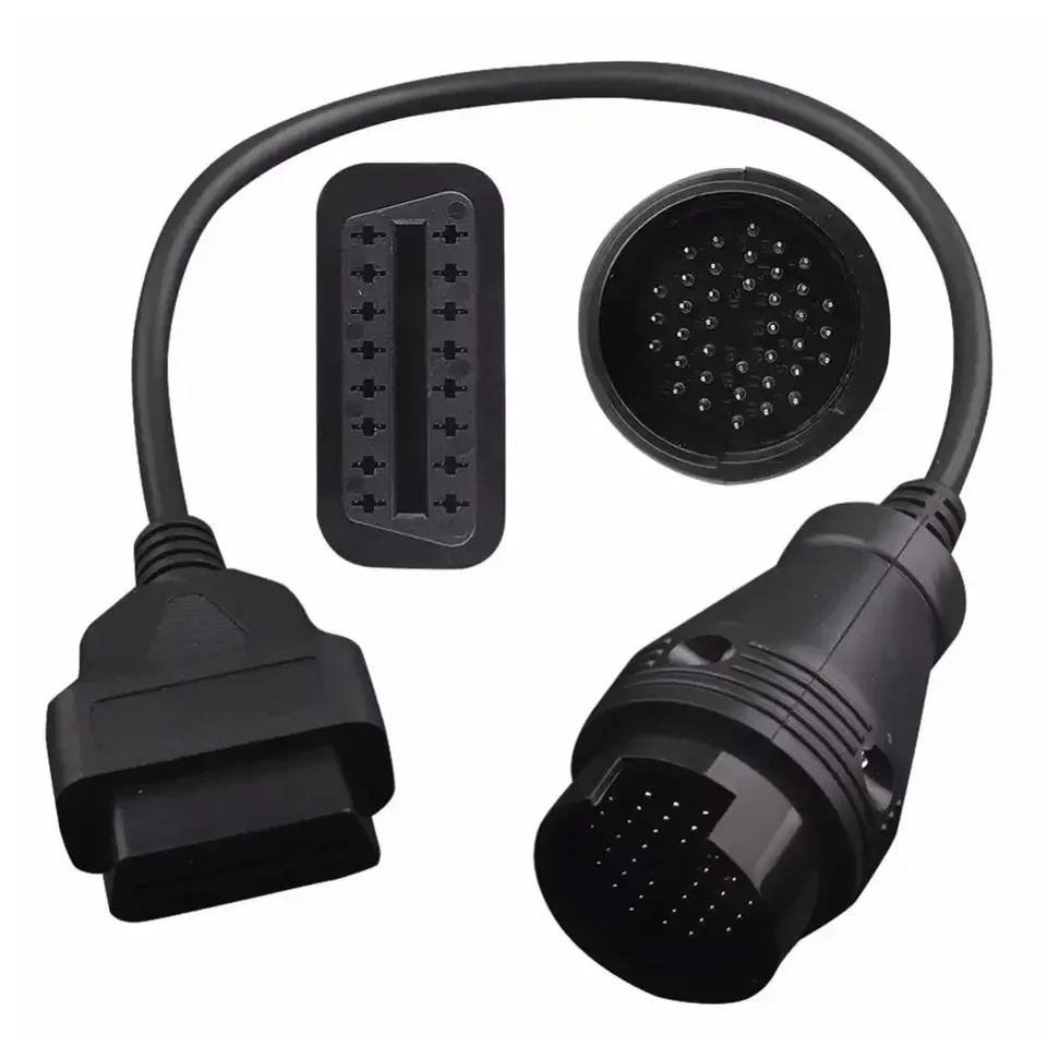 38pin až 16pin až 14pin OBD2 OBD Diagnostický káblový adaptér pre Mercedes Benz
