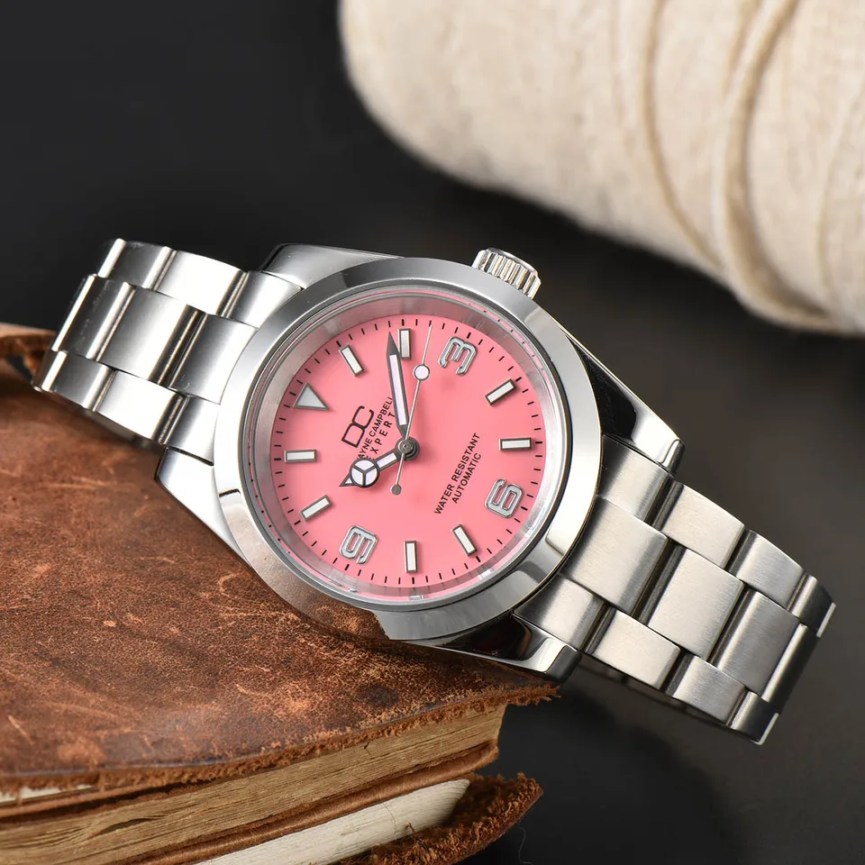 39,5 mm luxusná značka Men's Watch Automatická mechanická nehrdzavejúca oceľ 904L Sapphire Glass Witerproof