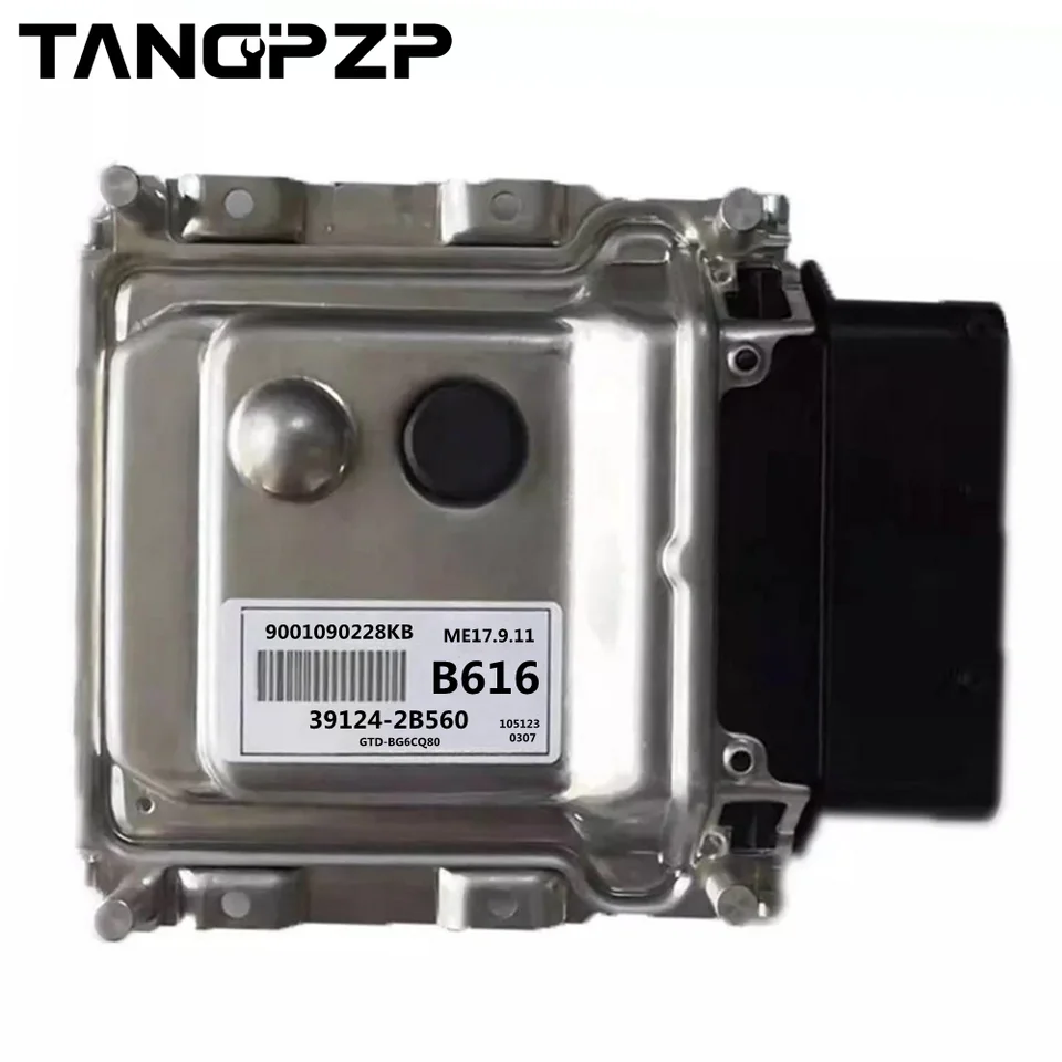 39124-2B560 ME17.9.11 391242B560 9001090228KB Originálny B616 počítačový doska automobilu ECU pre Hyundai Kia Yuedong Langdong