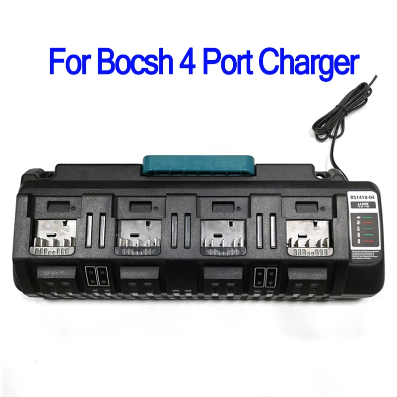 3A Nabíjanie prúdu li-ion nabíjačka batérií BS1418-04 pre Bosch 14.4V 18V Bat609 BAT609G BAT618 BAT618G Vysoko kvalitné freeshipping