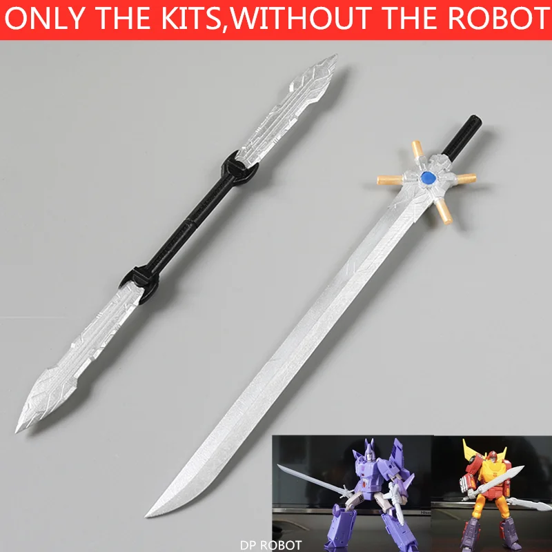 3D DIY Big Sword Double Sword Weapon Moderovation Kit pre transformáciu Kingdom Cyclonus SS86 Hot Rod Action Obrázok