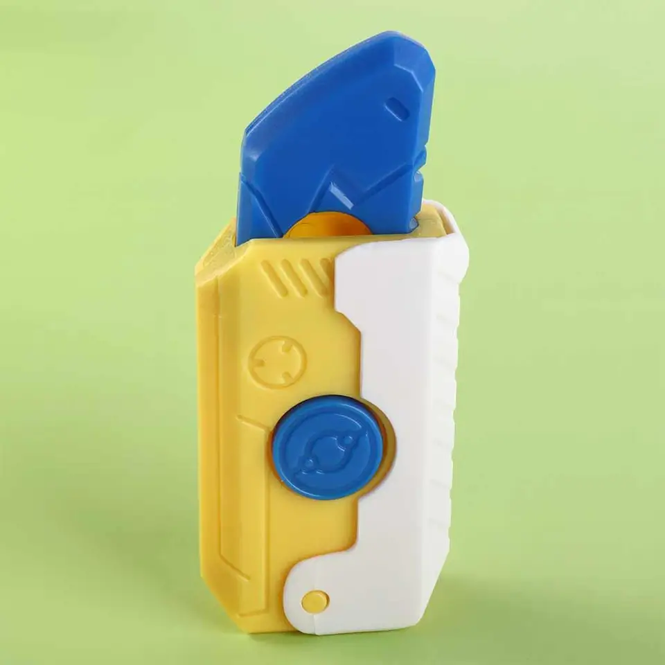 3D gravitácia Cub Jumping Malé reďkovky Mini model Kid Darček mrkva hračka Spinning Top Rotácia zatiahnuteľnú rezačku hračky