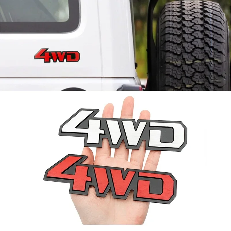3D kovový chróm 4wd 4x4 Nálepka Znak odznak Nálepkové auto pre honda crv Accord Civic Suzuki Grand Vitara Swift Sx4 Stitrep