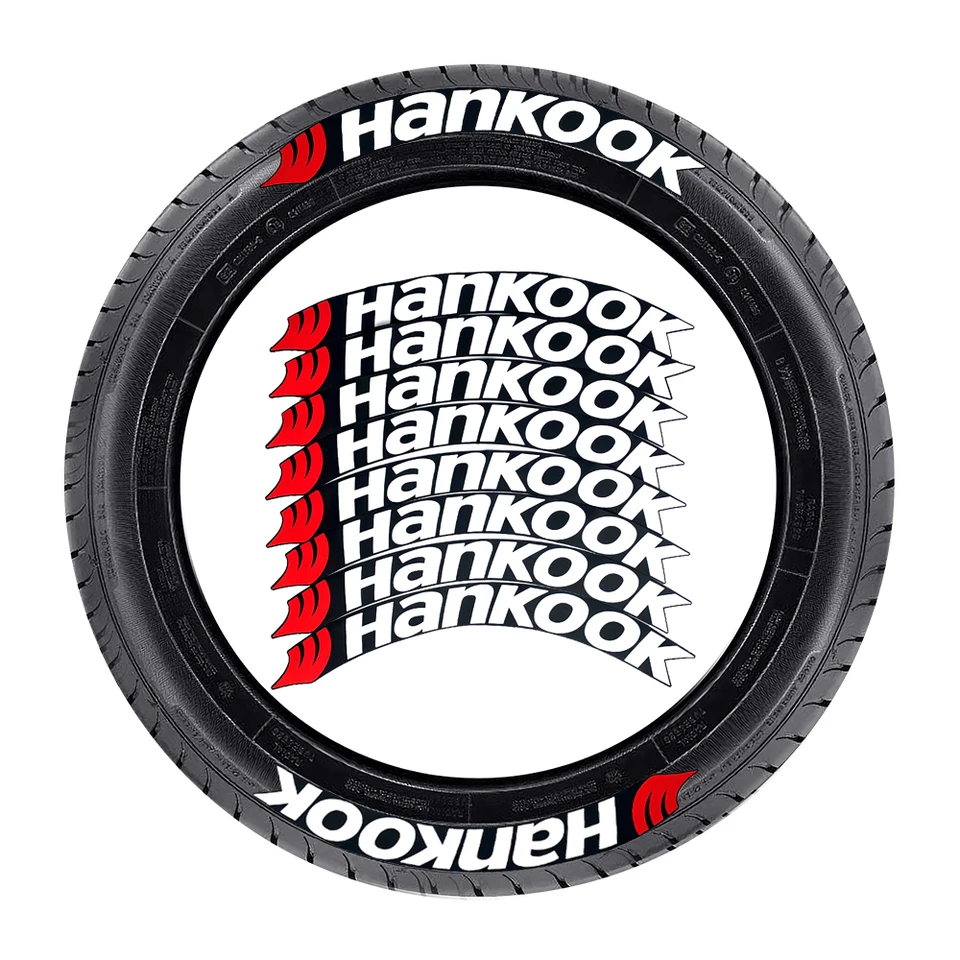 3D ladenie kolesa na autá Trvalé gumové gumy spojené nálepky na nápisy pre Toyota Honda Maserati Porsche BMW Benz Audi VW Mitsubishi