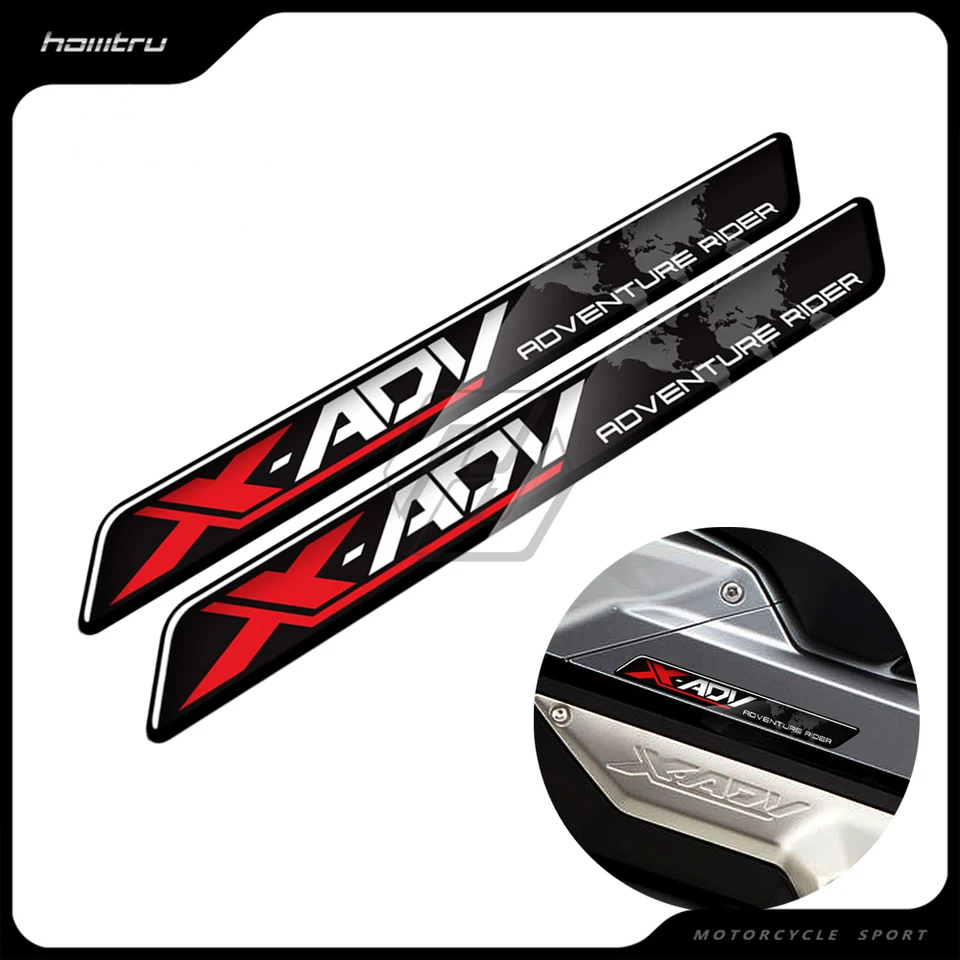 3D motocyklové dobrodružné nálepky Rider Case pre Honda X-Adv xadv 150 250 300 750 Nálepky
