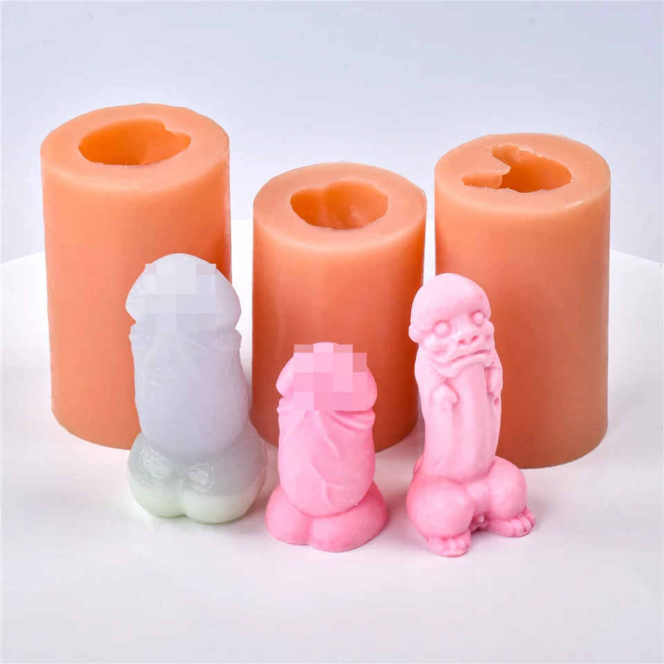 3D penis Silikone Sexy organ plesní tela Willy Tvar narodeniny sliepky sliepky vtipky