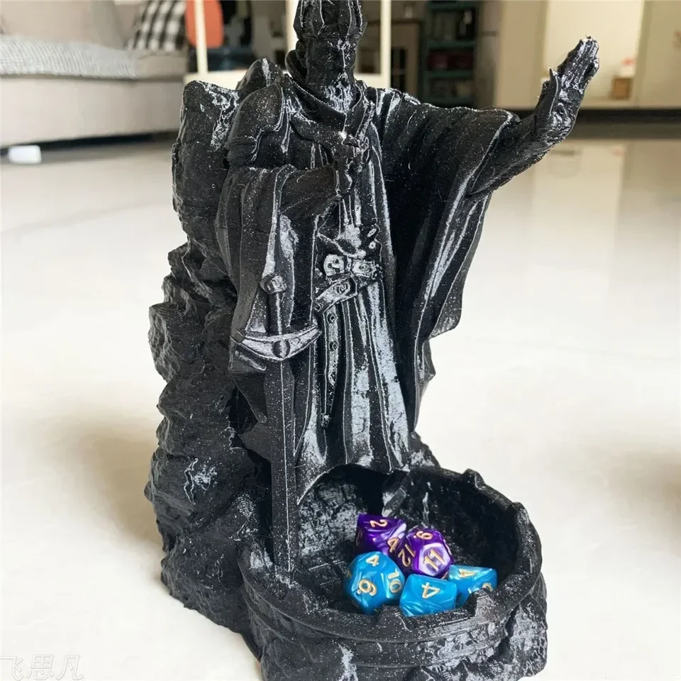 3D tlačené hradné kocky Tower Tabletop Gaming Tower Dice Tower Tray pre doskovú hru DND D&D RPG Darček pre priateľu darček