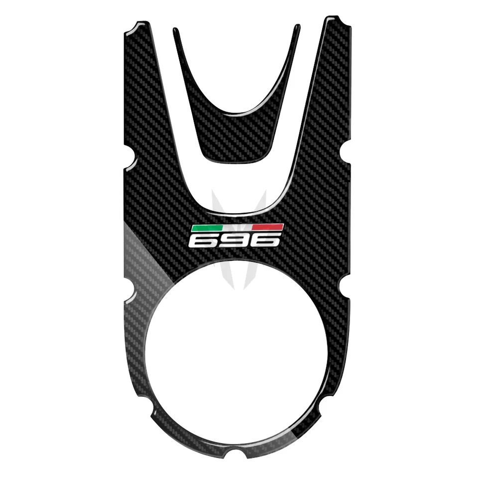 3D uhlíkový vzhľad motocyklového tankového podložky Protector pre Monster 696 2008 2009 2010 2010 2012 2012 2013 2014