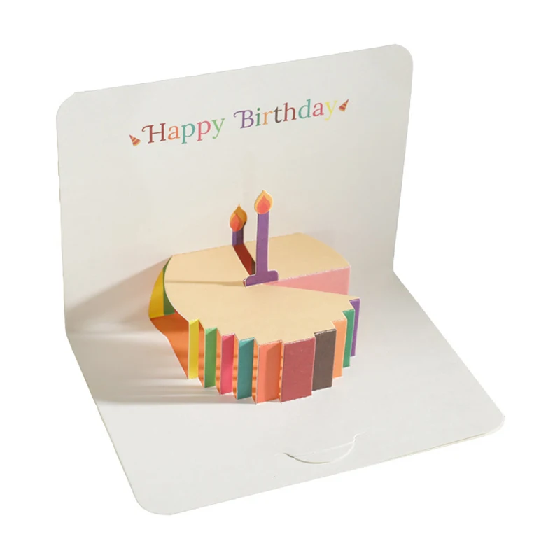 3D všetko najlepšie k narodeninám karta karta kvetinová karta s obálkou vtipná narodeninová karta pre ženy pre ženy Men Men Kid Priatelia pozdravy Cards Darček
