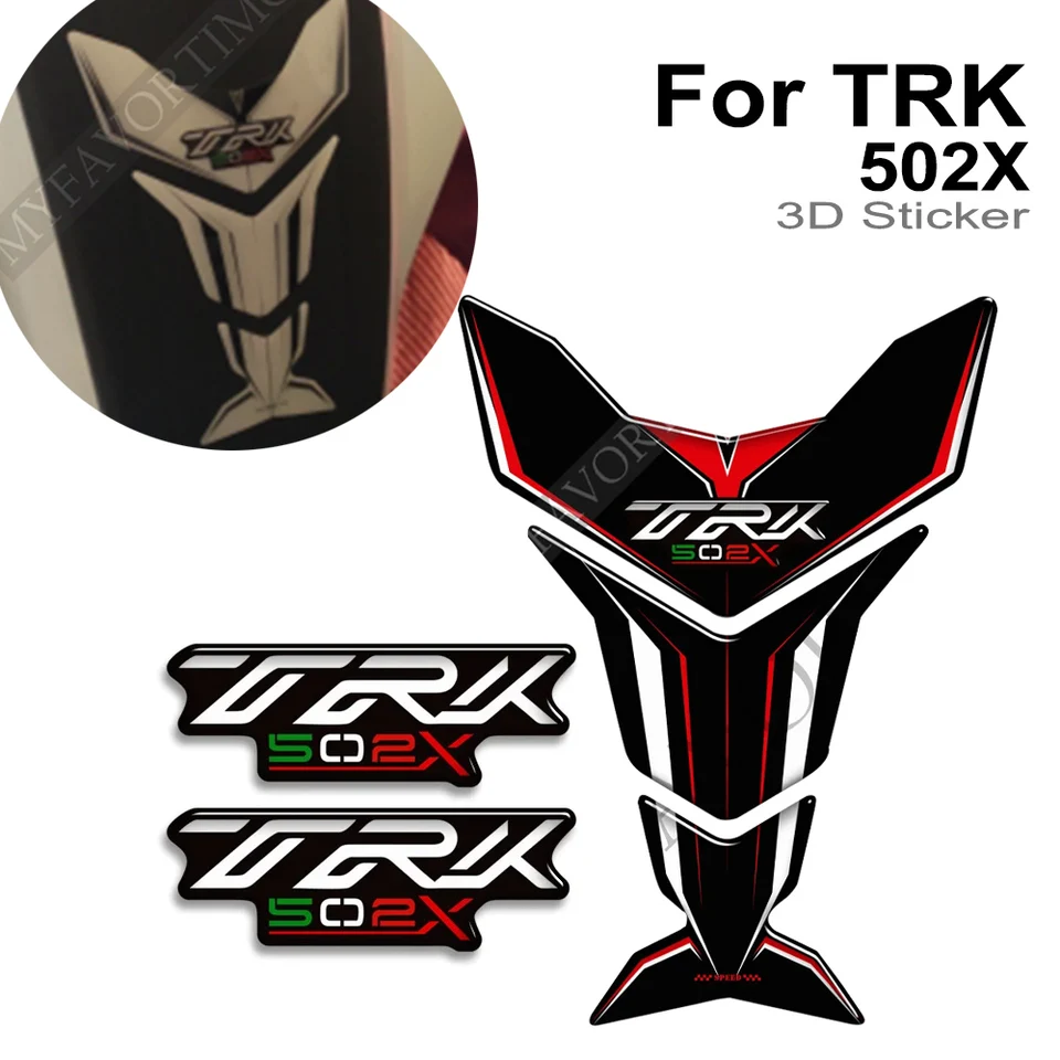 3D živica motocyklovej palivovej nádrže podložka nálepka na nálepku plynovej nádrže pre benelli trk502x TRK 502X