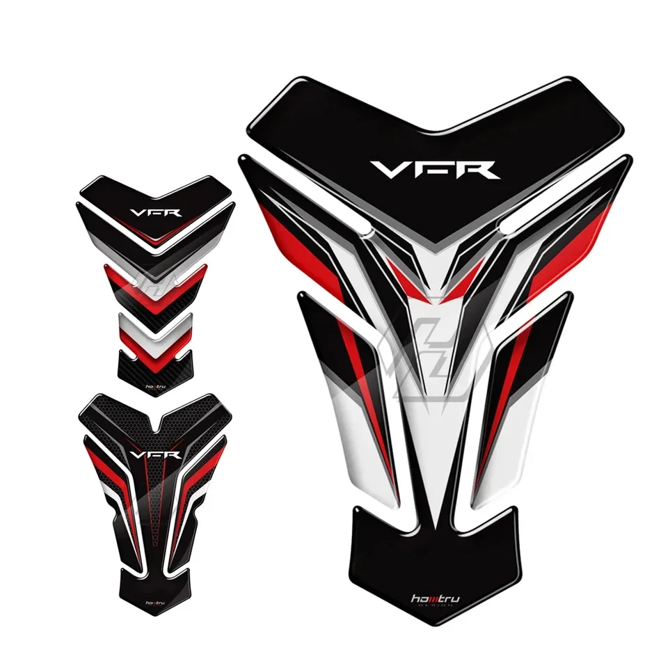 3D živicová nálepka na chránič podložky pre motocykle pre Honda VFR VFR400 VFR800 X/F VFR1200F