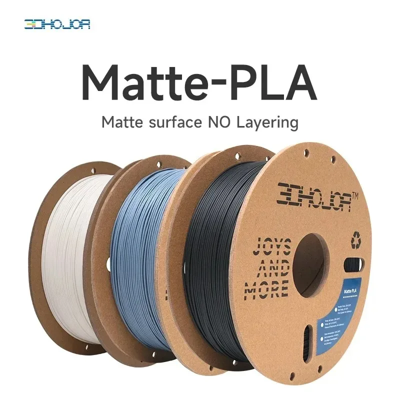 3DHojor PLA 3D Filamenty tlačiarne 1 kg 1,75 mm MATTE PLA 3D tlačový materiál MODPRADOVANÉ MATTE PLA FILAMITLICKÉ FILALO FILAMENTO PLA