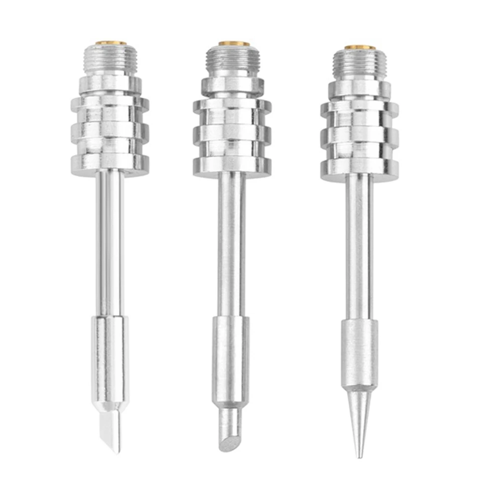 3ks 30 W batéria spájkovanie železom USB spájkovanie železa prenosná mini spájka železa 510 Rozhranie železná špička striebro