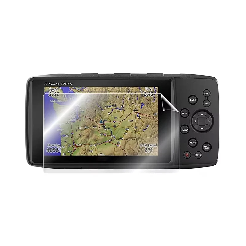3KS Clear LCD Screen Guard Shield Film pre GPS Garmin GPSMAP 276CX 276 Príslušenstvo