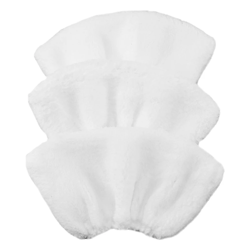3ks Cotton Brush Head Cover pre Karcher SC2 SC3 SC4 SC4 SC5 Parný čistiaci diel