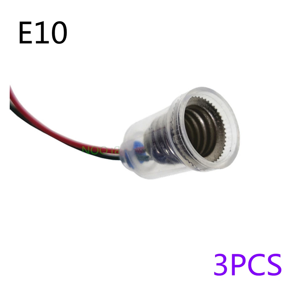 3ks E10 Základňa E10 LAMP LAMP LAMP BODA