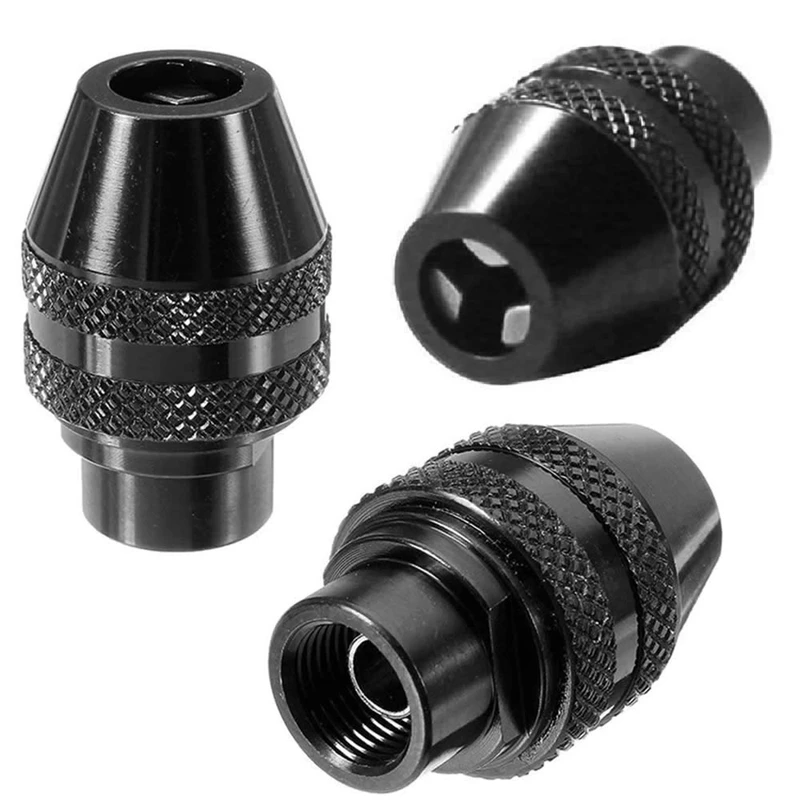 3KS Elektrické brúsenie Chuck Multifunkcia Troj-čaw mini vŕtačka pre Dremel 4486 Rotary Tools 3000 4000 7700 8200