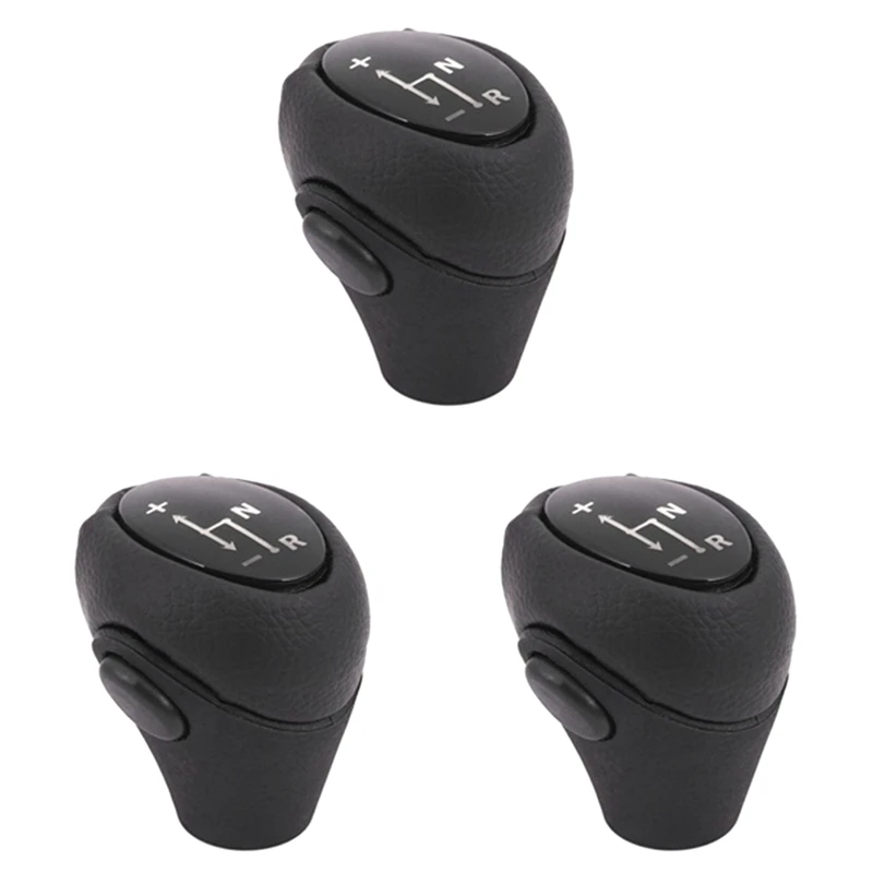 3KS Gear Shift Gomb Black pre Smart Fortwo 450 451 1998-2014 Smart Roadster 452 2003-2006