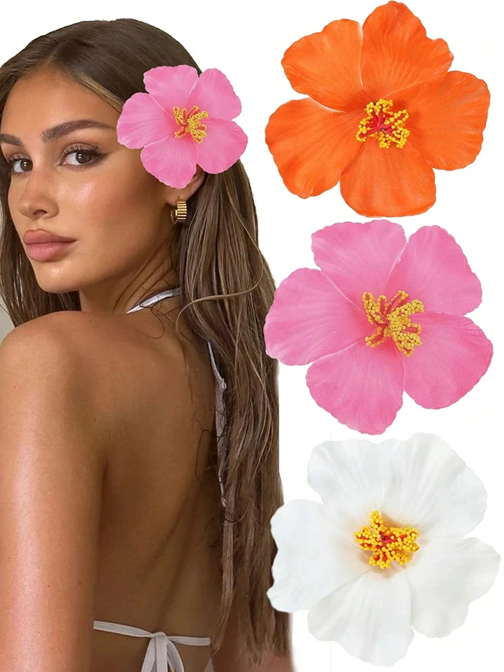 3KS Hibiscus Umelé kvety Vlasáň