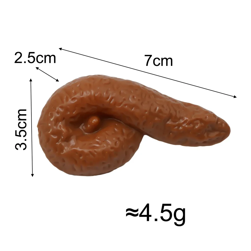 3ks neplechu neuveriteľné turd gag falošné turd klasické vtip vtipné gadgety roubíky a praktické vtipy falošné psie hračky hračky