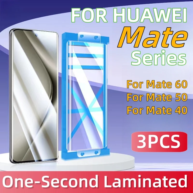 3ks pre huawei mate 60 50 30 mate40 20 pro rs e mate50 mate60 chránič obrazovky Gadgets príslušenstvo sklo