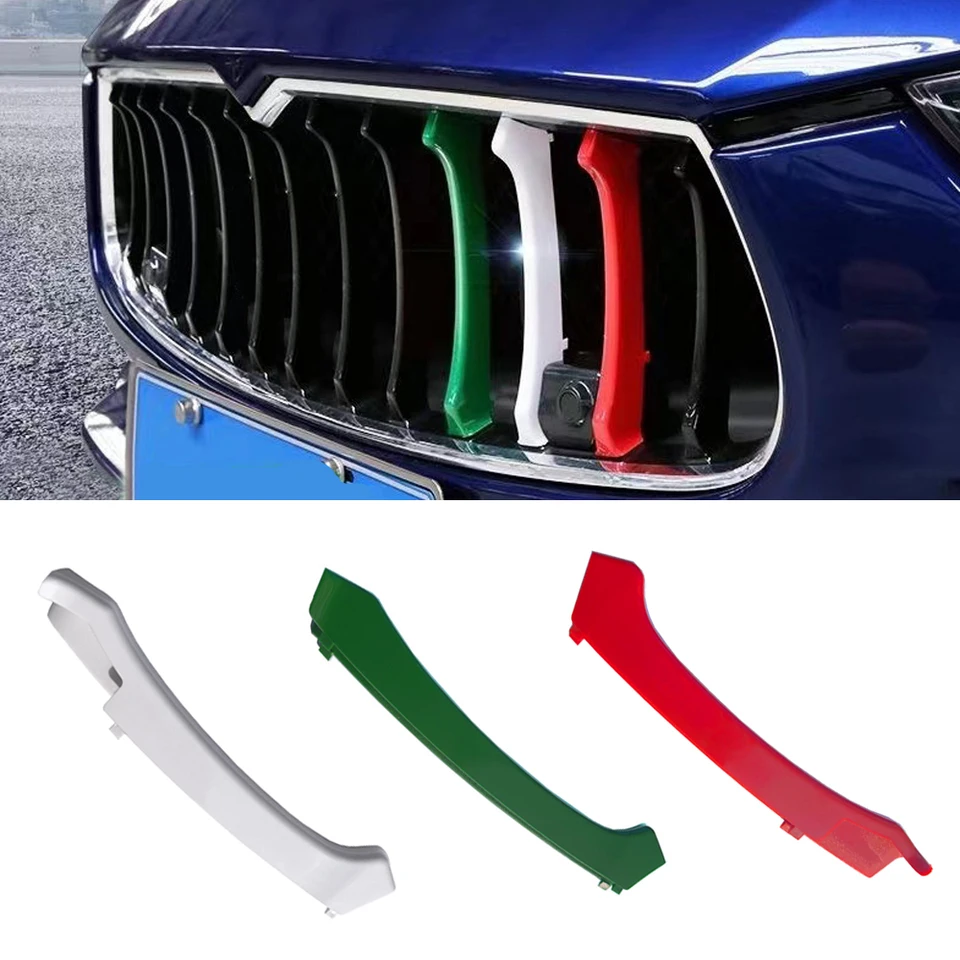 3ks pre Maserati Ghibli 2014- 2016 M-Color Strip Strip Strip Cover Tink vložky