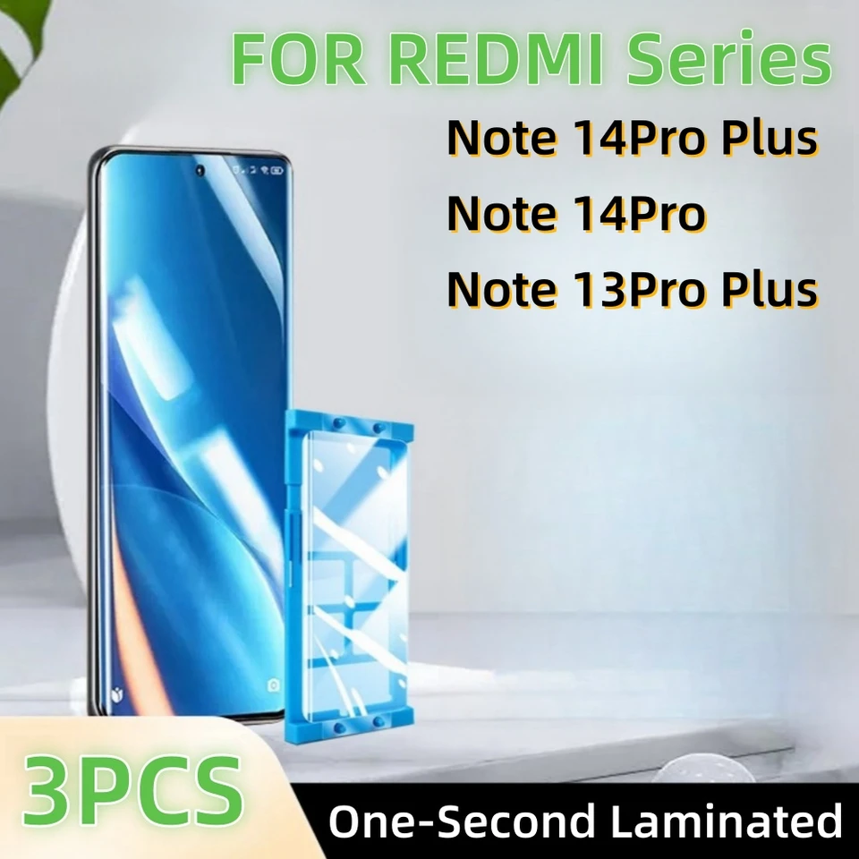 3ks pre Redmi Note 14 Pro Plus 13 Pro Plus Poznámka 14 Pro Protector Gadgets Gadgets Príslušenstvo Glass