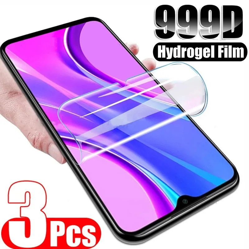 3ks pre Umidigi C1 G1 A13 Pro Max 5G Hydrogel Film Chránič pre Umidigi G1 Max C1 Max A13 Promax GC 1 Clear Film