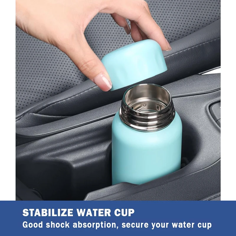 3ks/set automobilový držiak na držiak na držiak vložka Limiter Slot Limit Slip Limit elastický silikagél Anti Shake Fixná fľaša sklenená fľaša držiaky nápojov