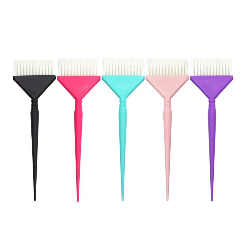 3ks/set extra široké vlasy farbenie kefy Profesionálny salón farebný odtieň Hairbrush Combs Mäkký kefový náradie 65 mm 1709