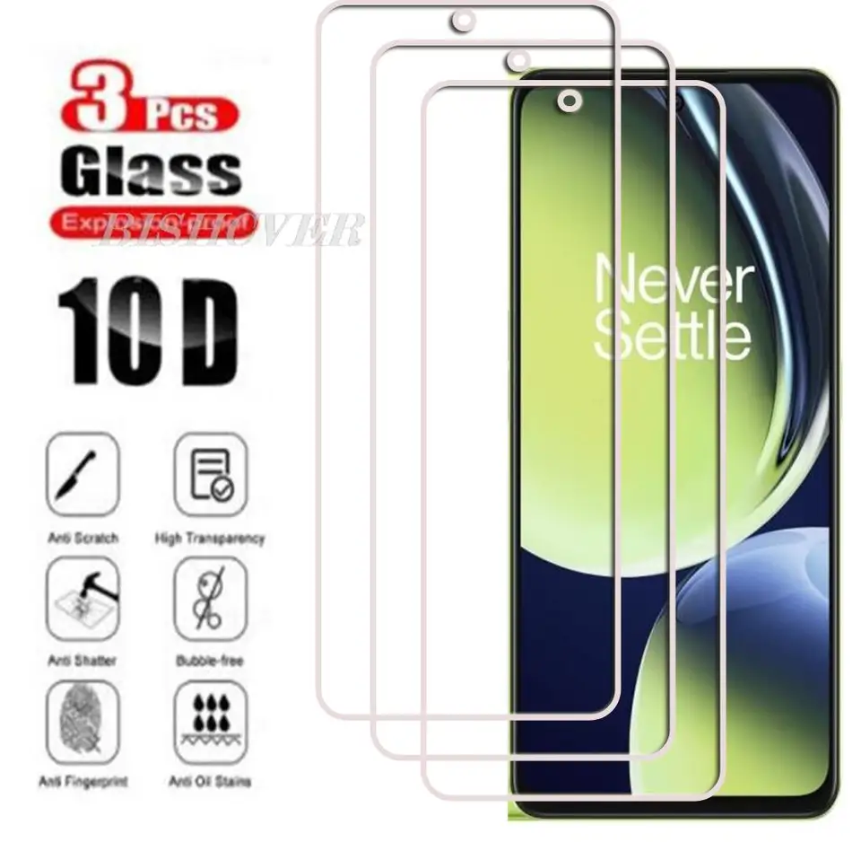 3ks temperované sklo pre OnePlus Nord CE 3 Lite Nord CE 3 Lite CPH2465 CPH2467 6,72 