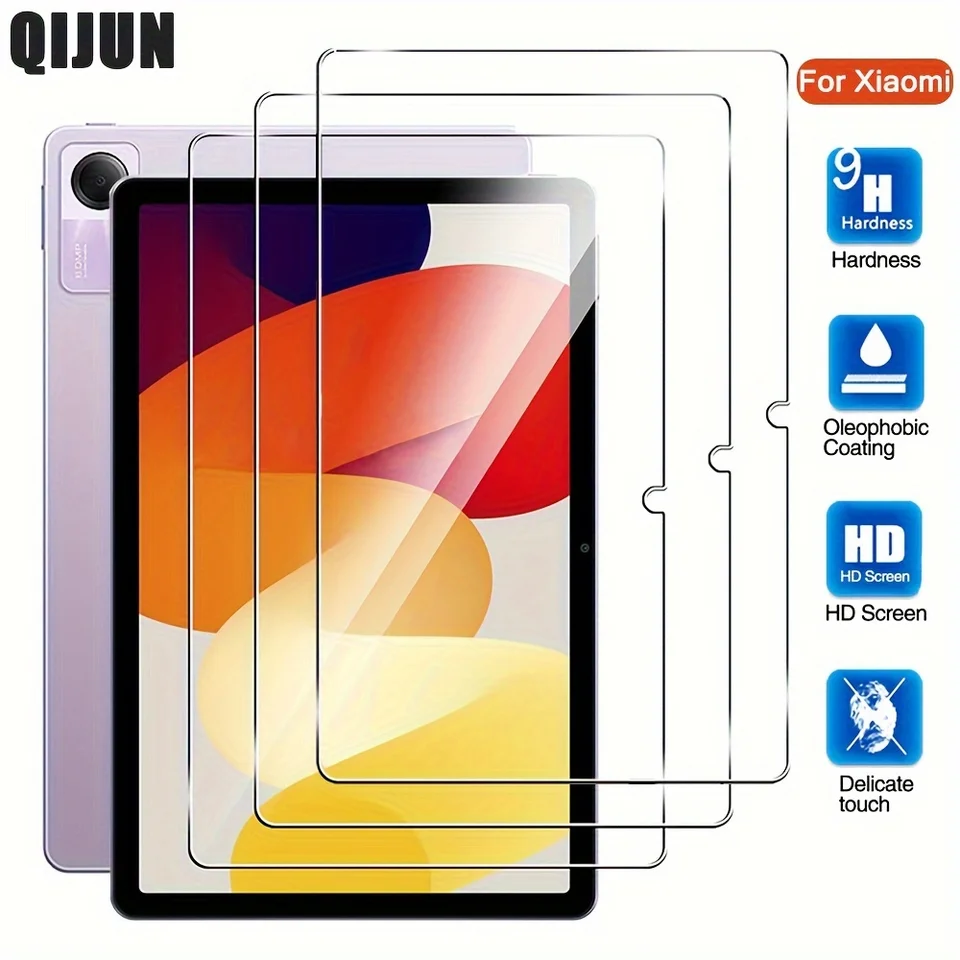 3ks temperované sklo pre xiaomi podložku 5 6 11 2023 PAD 6S Pro 12.4 Tablet Screen Film pre Redmi Pad SE PRO 12.1 10.6