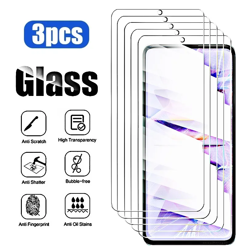 3ks temperované sklo pre Xiaomi Redmi K60 PRO K60E K60 Chránič obrazovky pre Redmi K50 K40 Gaming Ultra Pro K 60 50 S Glass