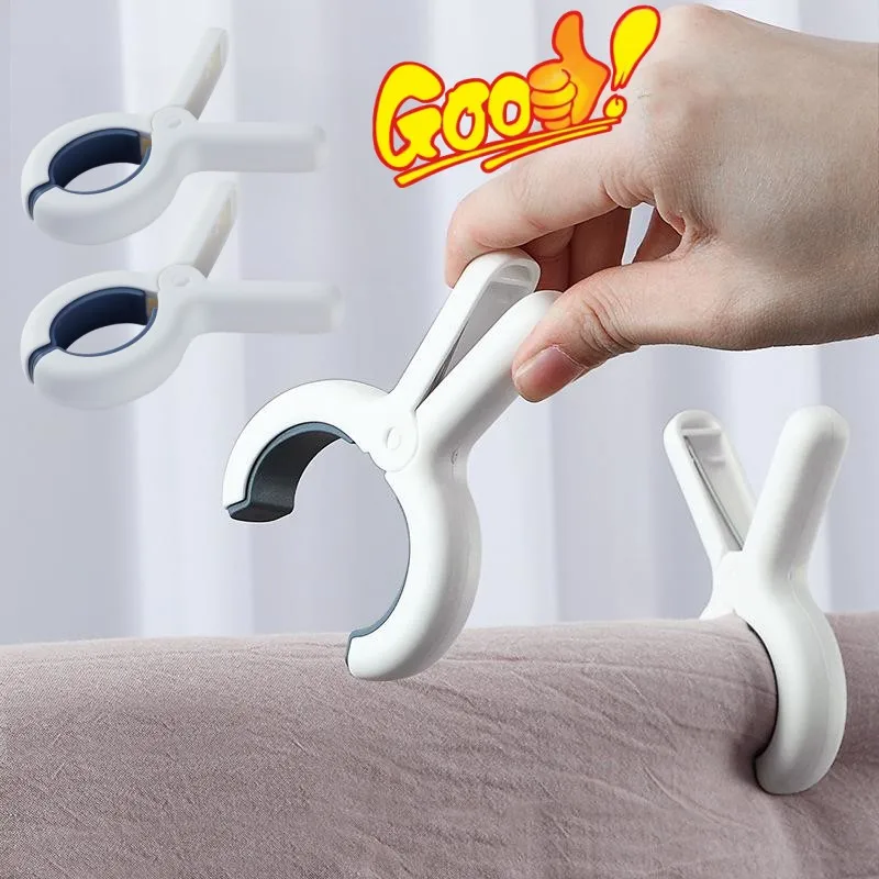 3KS Výkonná plážové uteráky Clips Plastové prikrývky na prikrývky na zavesenie práčovne Sun Led Let Lounger Oblečenie PEGS DOMÁCNE ORGANIZÁCIA