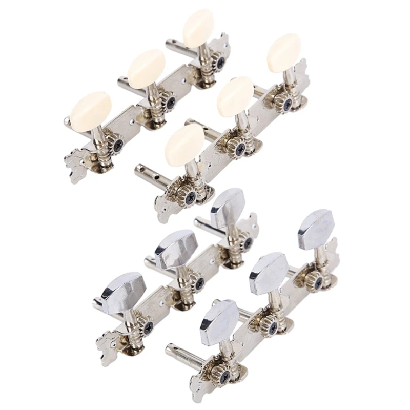 3L+3R Guitar String Tuning PEGS Guitar String Tuner Guitar Machine Heads Guitar Gombs Klávesy pre akustickú elektrickú gitaru