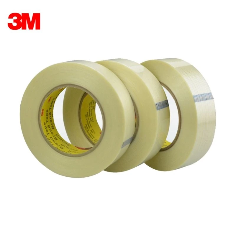 3M 8915 Vysoko pevnosť Vystuhajúce sa páska /sklenené vlákno na balenie a upevnenie elektroniky, 15 mm 55 m /roll, dropshipping