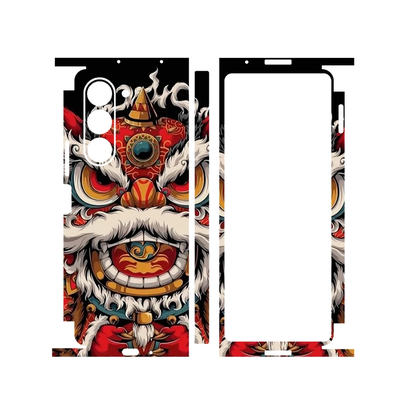3M Cartoon Anti-Scratch nálepky pre Samsung Galaxy Z Fold 5 4 3 6-Pollema
