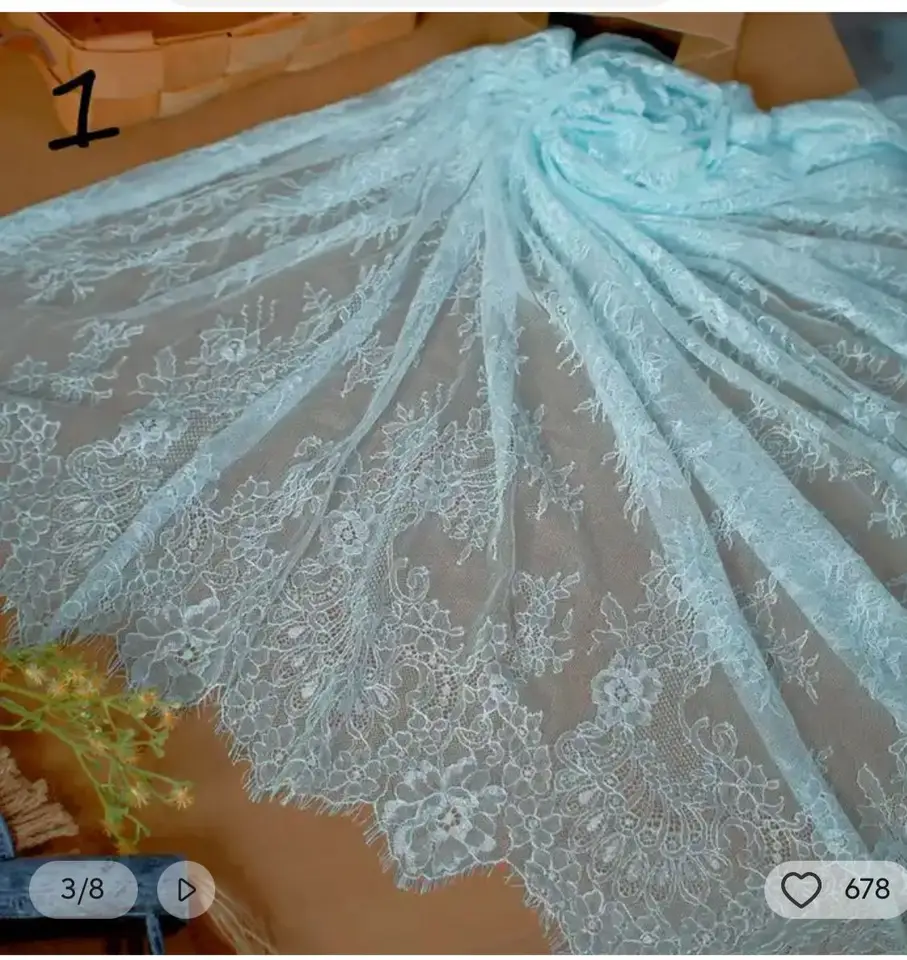 3Meter X150 cm na počítače HOT PREDAJ HORKY Vysoko kvalitné mimo afrického tylového pletiva Lac nigérijská tkanina Svadobný ženích francúzština