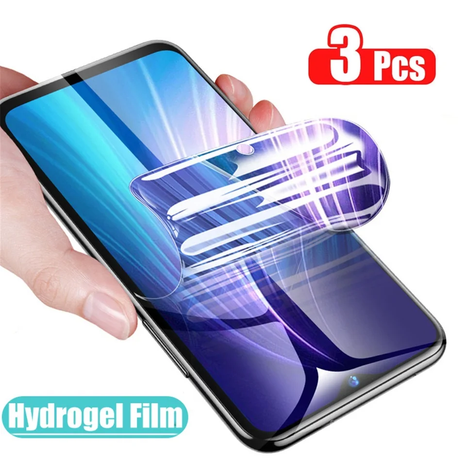 3pc keramický hydrogélový film pre Samsung Galaxy S24 S23 Ultra S22 S21 S20 S10 S9 S8+Poznámka 8 9 10+ 20 Ochranná obrazovka+inštalácia