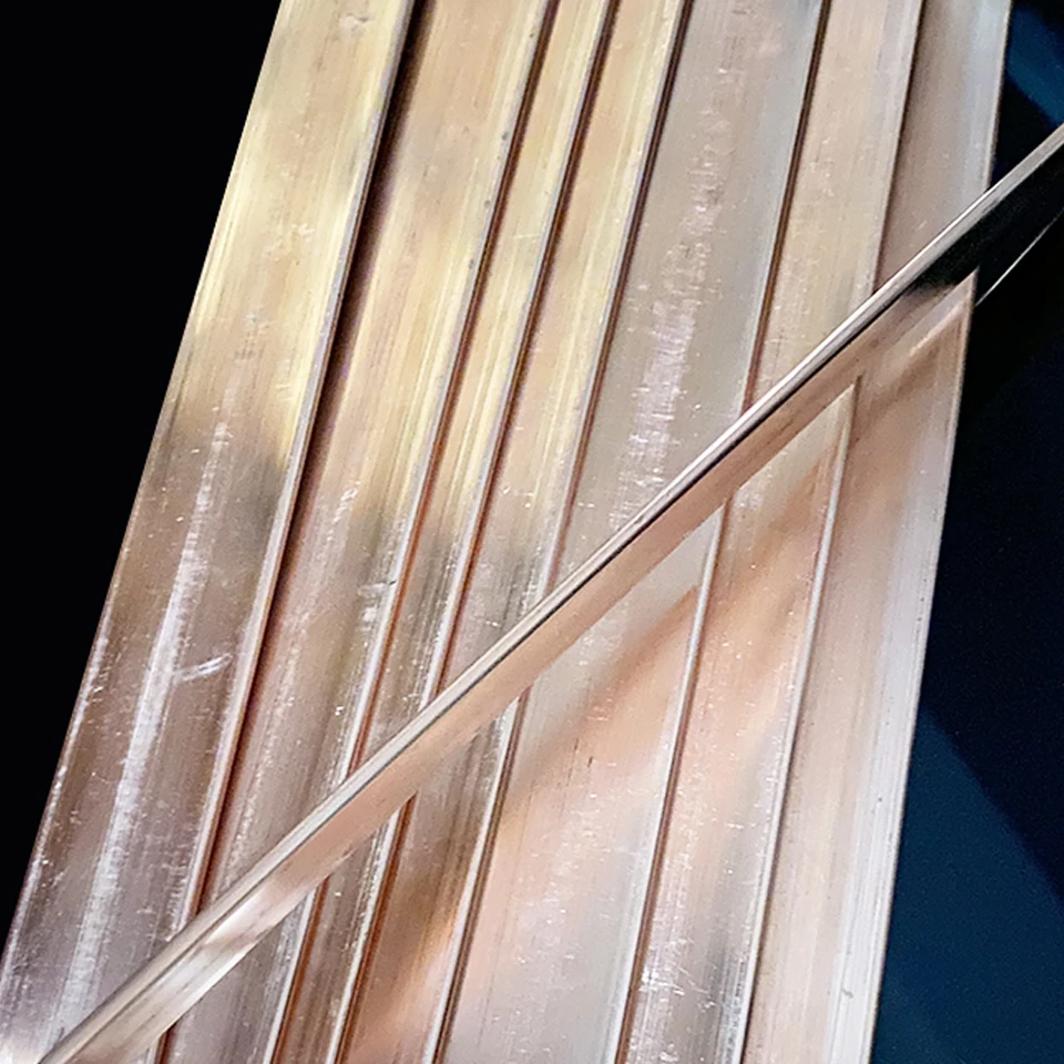 3pcs 333 mm počítačová miestnosť mletý meď 3 * 30 Bus Bar Static Vodivé antistatické ekvipotenciálne medený bar medený pásový pás