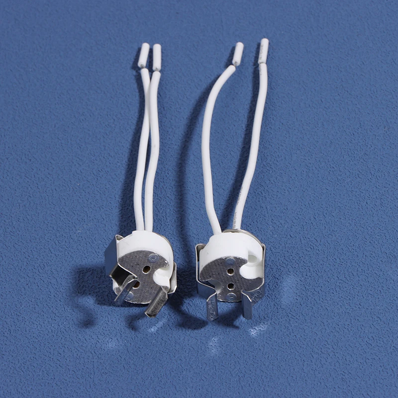 3pcs biely MR16 GU5.3 G5.3 Držiak žiarovky Žiarovka Základňa s keramickou halogénovou objímkou ​​hrnčiarskych konektorov 12v - 250 V LED svetlo LED NOVÉ JQ