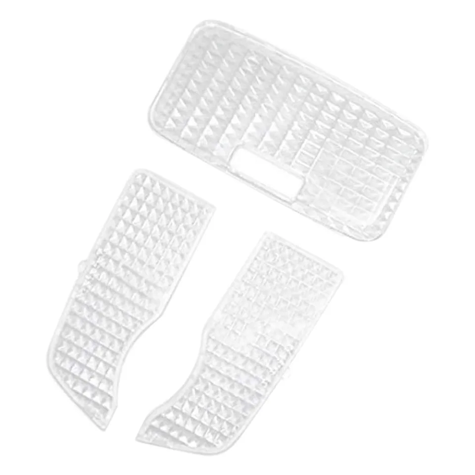 3pcs Car Crystal Clear Interior Map Dome Light Reading Light Cover pre Toyota Prius 2010 - 2015